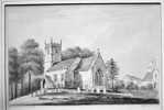 Taken from an 1832 watercolour of the church
