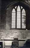 Old picture of South aisle window