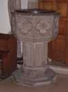 The stone font
